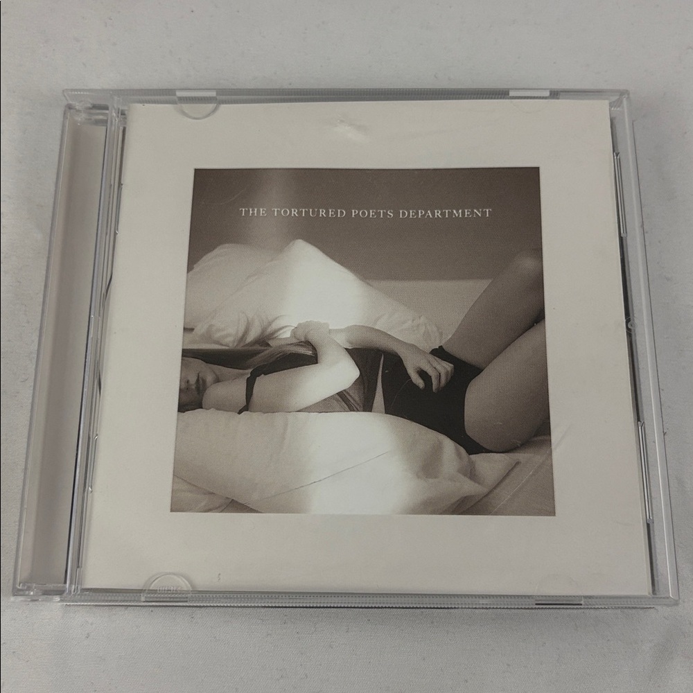 Taylor Swift TPD The Tortured Poets Department CD music album disc